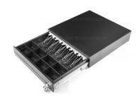Market Metal Electronic Cash Box With Money Slot Double Row Tray 400D