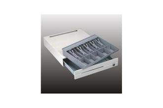 RS232 Heavy Duty Cash Box 4 Bill 8 Coin / Register Electronic Cash Drawer